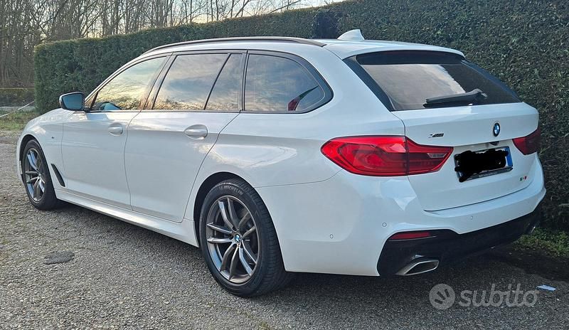 Usata BMW 520 M Sport 190 CV (139 kW) 2019 Bianco Station wagon