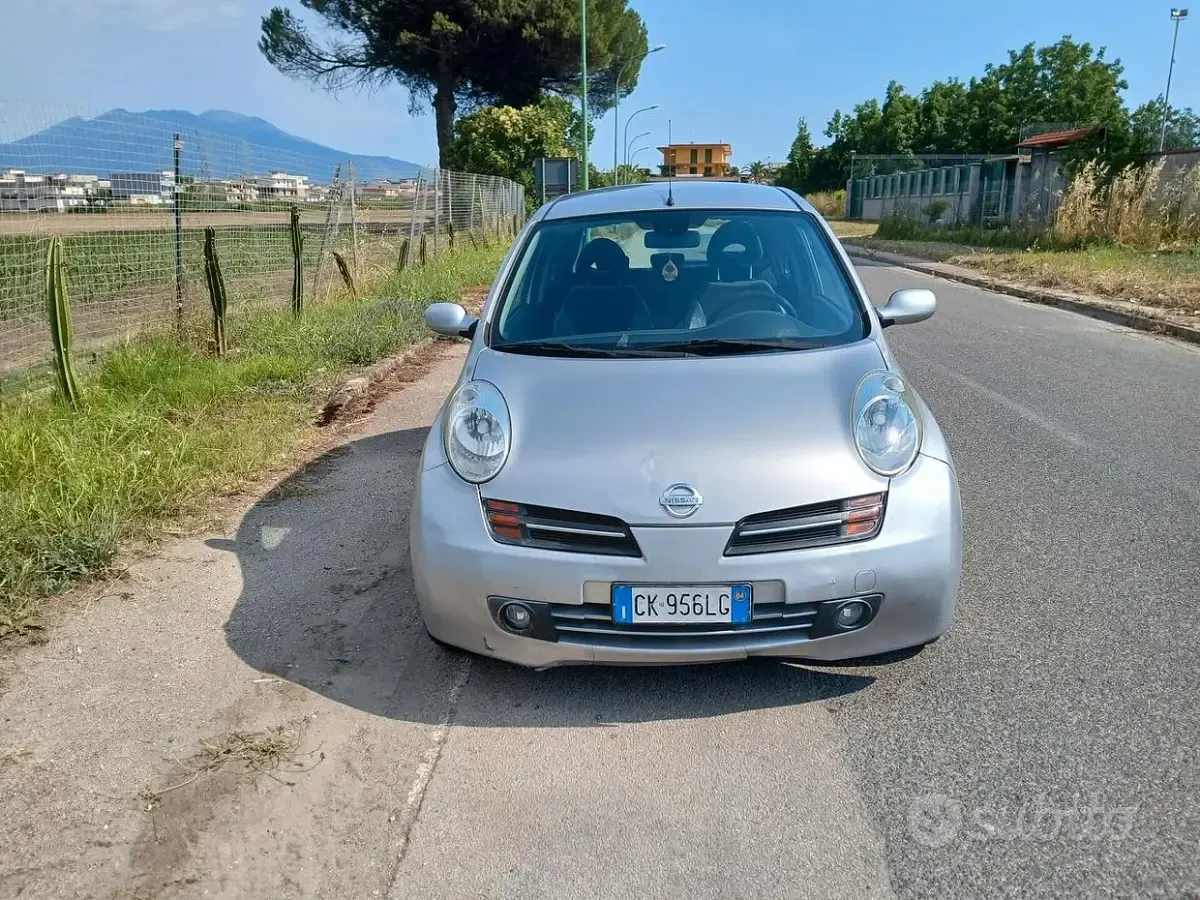 Usata Nissan Micra Acenta 80 CV (58 kW) 2004 Grigio Utilitaria