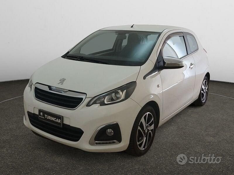 Usata Peugeot 108 Allure 82 CV (60 kW) 2018 Bianco Berlina