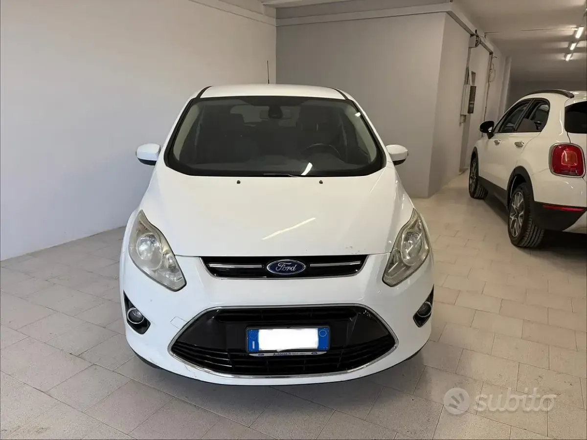 Brugt Ford C-MAX Titanium 116 HK (85 kW) 2012 Hvid MPV