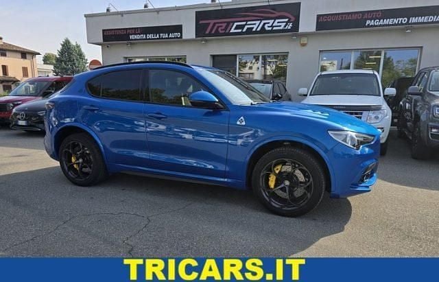 Usata Alfa Romeo Stelvio Quadrifoglio 510 CV (375 kW) 2021 Blu SUV