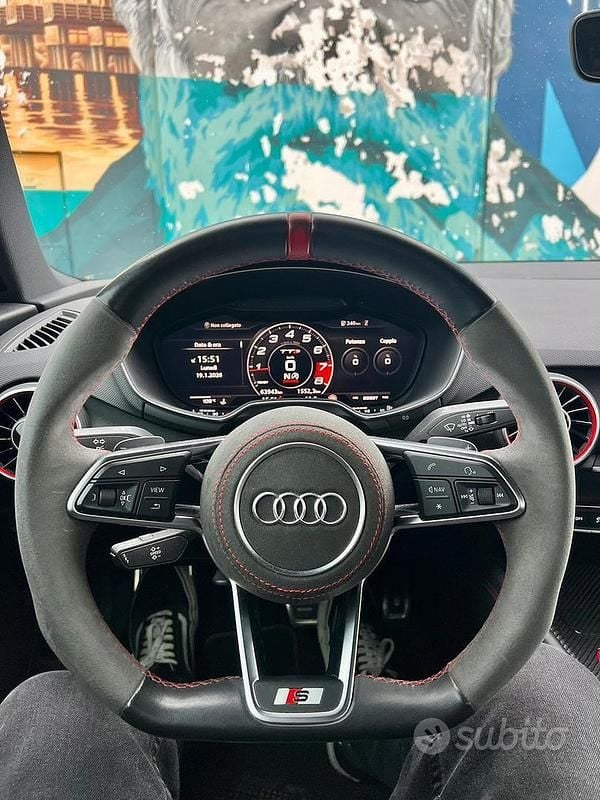 Usata Audi TTS Competition 306 CV (225 kW) 2019 Bianco Coupé