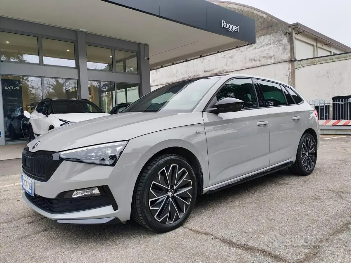 Usata Skoda Scala Monte Carlo 110 CV (80 kW) 2023 Grigio Utilitaria