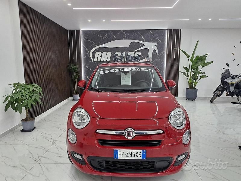 Usata Fiat 500X Lounge 95 CV (69 kW) 2018 Rosso SUV