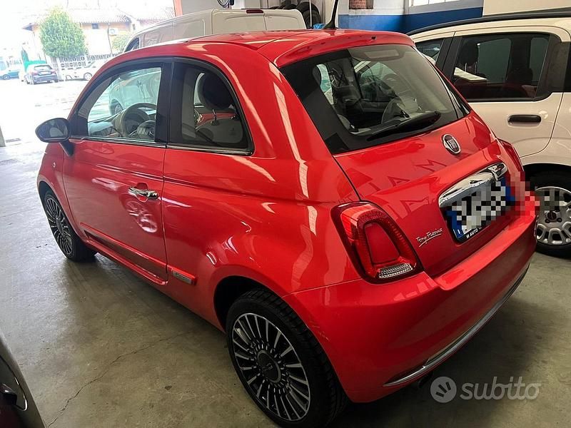 Usata Fiat 500 69 CV (50 kW) 2017 Rosso Berlina