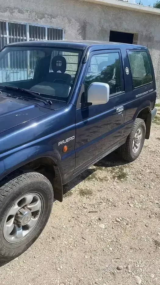 Usata Mitsubishi Pajero 100 CV (73 kW) 1996 Blu SUV