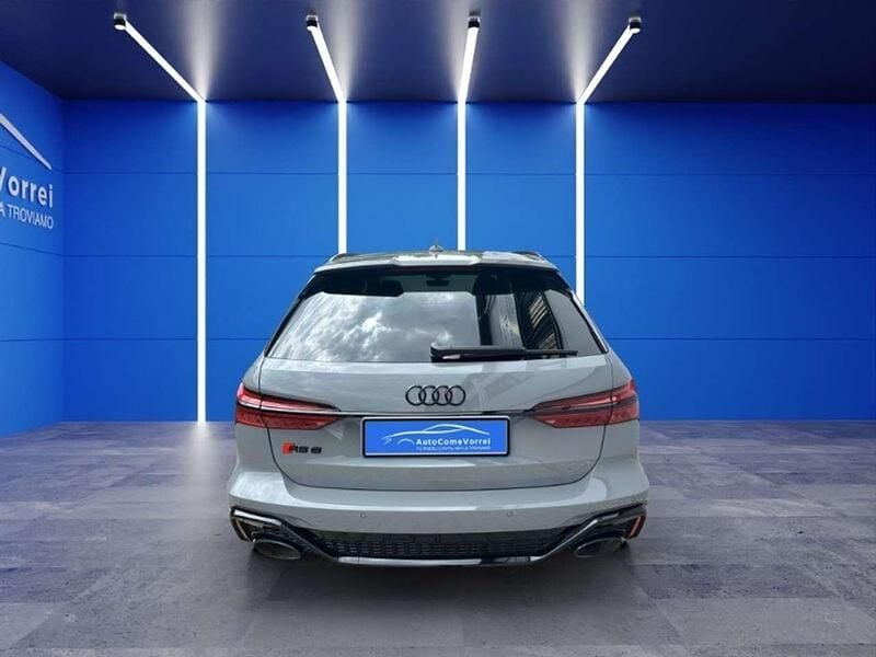 Usata Audi RS6 Comfort 630 CV (463 kW) 2024 Grigio Station wagon