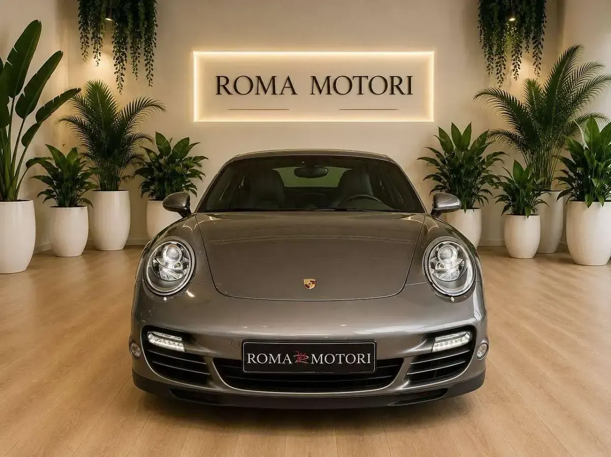 Usata Porsche 911 Turbo 500 CV (367 kW) 2009 Grigio Coupé