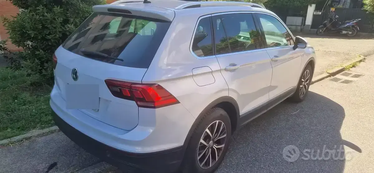 Usata VW Tiguan Business 116 CV (85 kW) 2018 Bianco SUV