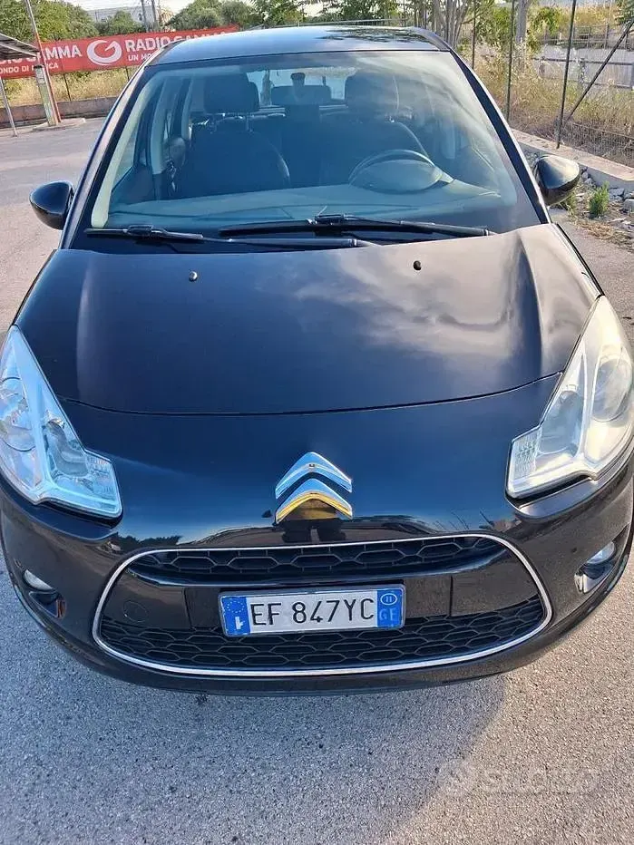 Usata Citroën C3 Exclusive 73 CV (53 kW) 2011 Nero Utilitaria