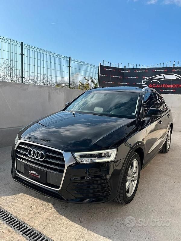Usata Audi Q3 Comfort 150 CV (110 kW) 2018 Nero SUV