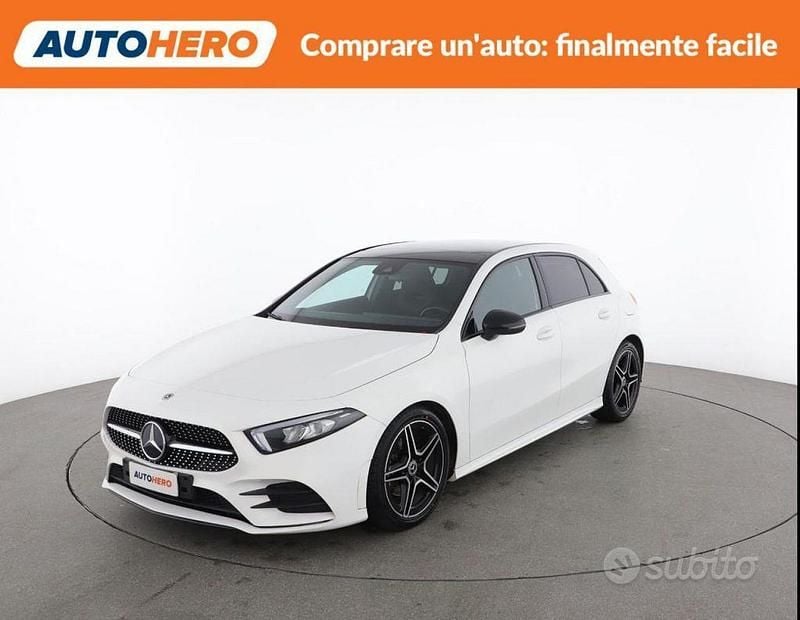 Usata Mercedes A180 Premium 115 CV (84 kW) 2021 Bianco Berlina