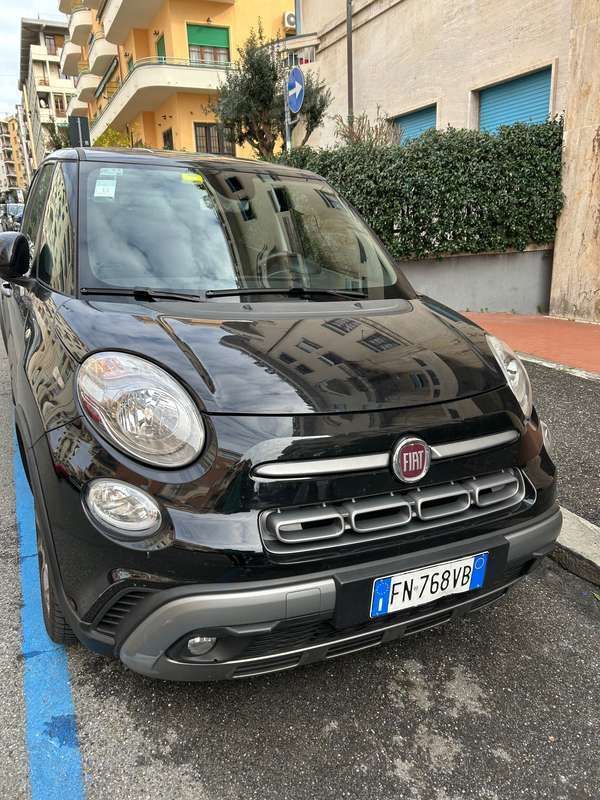 Usata Fiat 500L Cross 95 CV (69 kW) 2018 Nero Monovolume