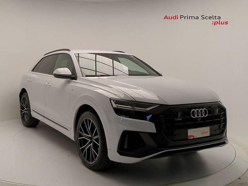 Bianco ghiaccio Usata 2019 Audi Q8 Ambiente SUV | 50.500 € (Super prezzo) - Immagine 1/4