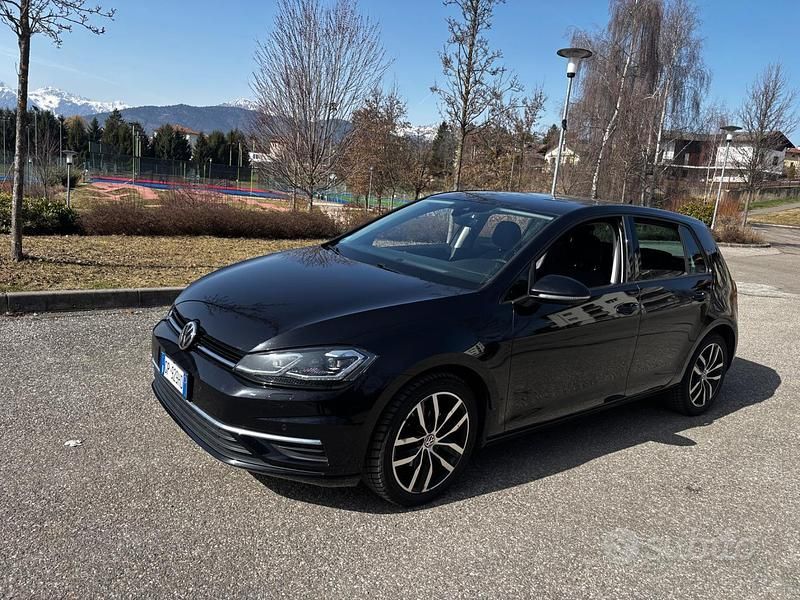 Usata VW Golf VII Executive 150 CV (110 kW) 2018 Nero Berlina