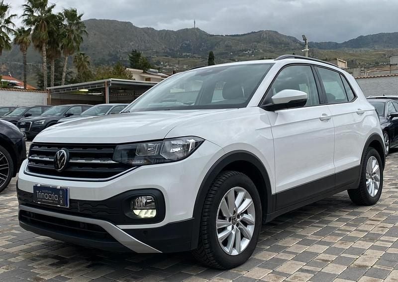 Bianco Usata 2022 VW T-Cross Style SUV | 16.500 € (Buon prezzo) - Immagine 1/4
