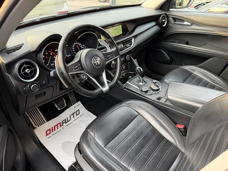 Usata Alfa Romeo Stelvio Ti 210 CV (154 kW) 2020 Nero SUV