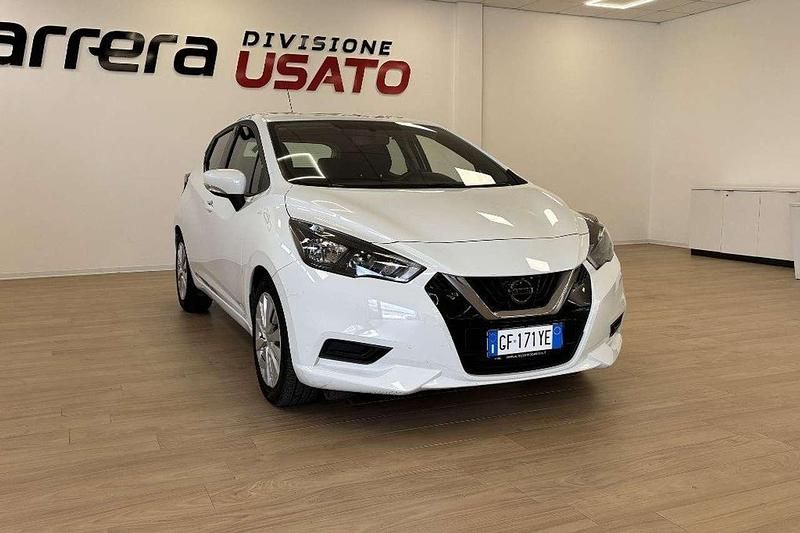 Usata Nissan Micra Acenta 92 CV (67 kW) 2021 Bianco Utilitaria