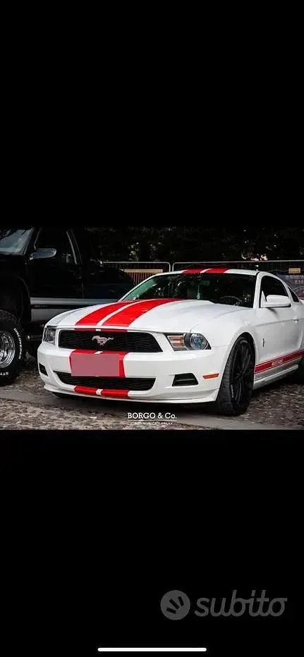 Usata Ford Mustang 210 CV (154 kW) 2009 Bianco Coupé