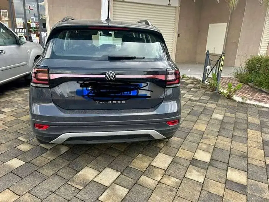 Usata VW T-Cross Style 95 CV (69 kW) 2020 Grigio SUV