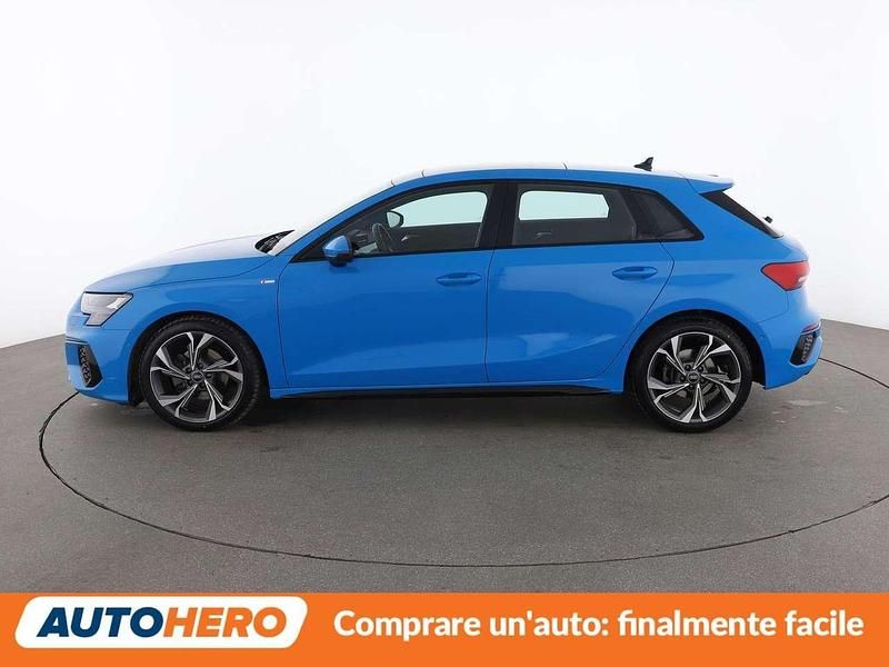 Usata Audi A3 S-Line 150 CV (110 kW) 2022 Blu/azzurro Berlina