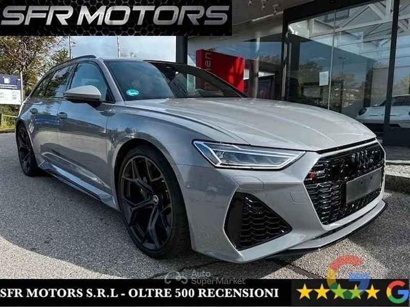 Gray Usata 2024 Audi RS6 Performance Station wagon | 120.900 € (Super prezzo) - Immagine 1/4