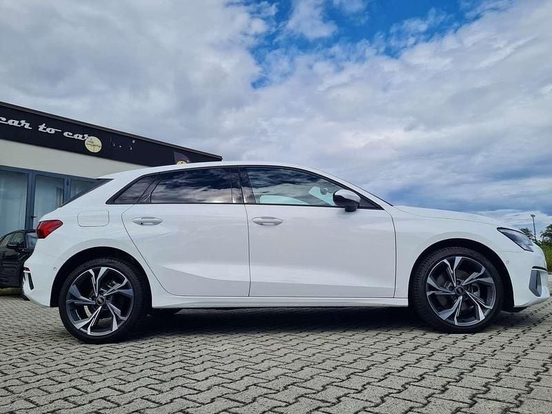 Usata Audi A3 Advanced 110 CV (80 kW) 2024 Bianco Berlina