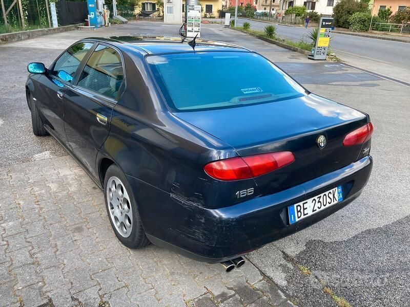 Usata Alfa Romeo 166 1999 Blu Berlina