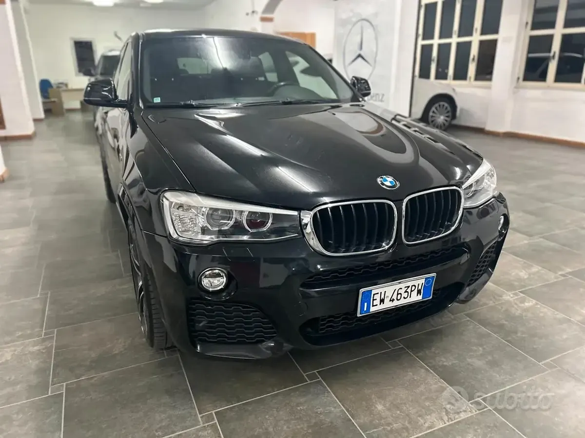 Usata BMW X4 M Sport 190 CV (139 kW) 2014 Nero SUV