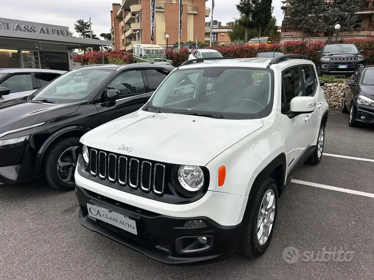 Usata Jeep Renegade Longitude 120 CV (88 kW) 2017 Bianco SUV