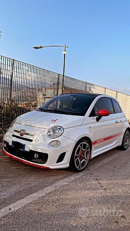 Usata Fiat 500 135 CV (99 kW) 2012 Bianco Coupé