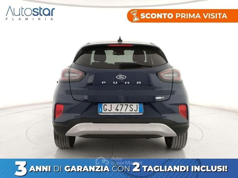 Usata Ford Puma Titanium S 125 CV (91 kW) 2022 Blu SUV