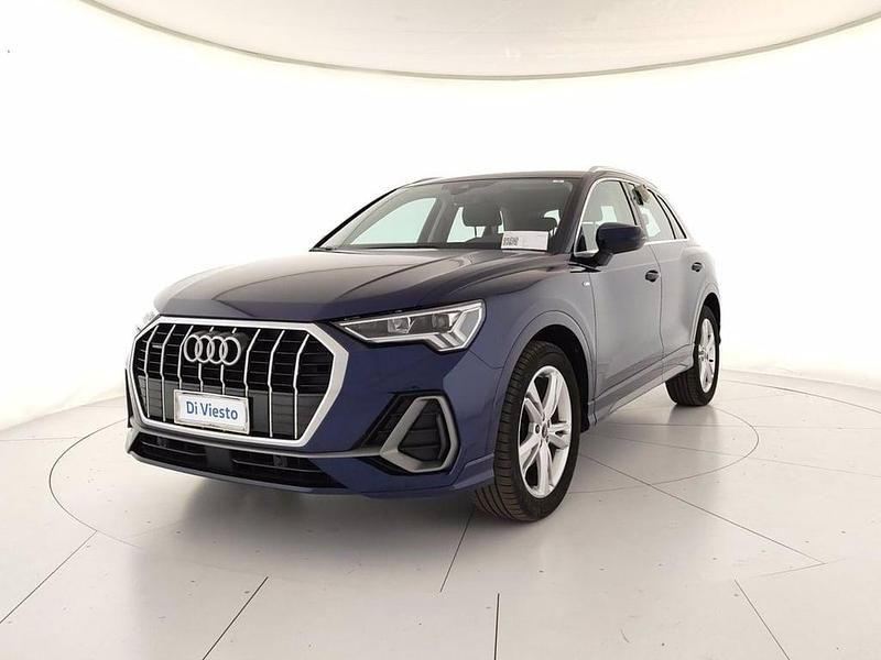 Usata Audi Q3 S-Line 150 CV (110 kW) 2022 Blu navarra metallizzato SUV