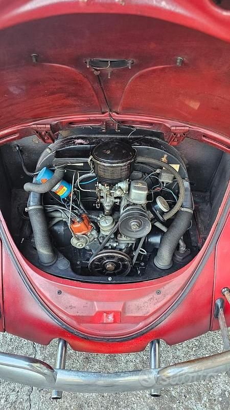 Usata VW Beetle 1960 Rosso Utilitaria