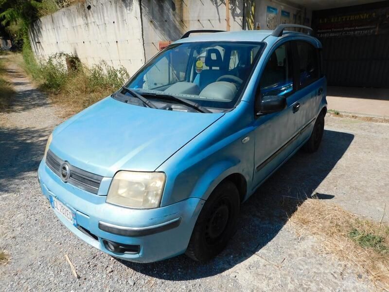 Usata Fiat Panda 60 CV (44 kW) 2004 Blu Utilitaria