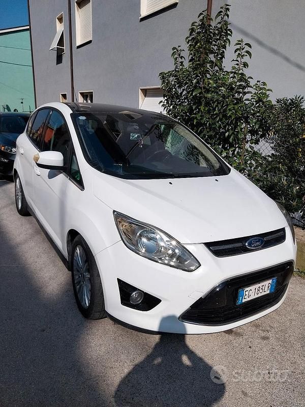 Usata Ford C-MAX 105 CV (77 kW) 2011 Bianco Monovolume