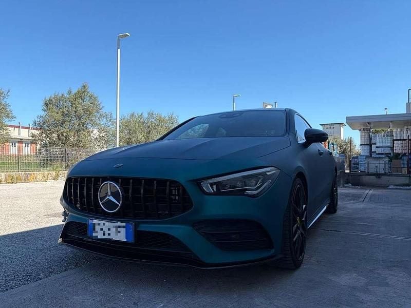 Usata Mercedes CLA200 Premium 150 CV (110 kW) 2020 Grigio Coupé