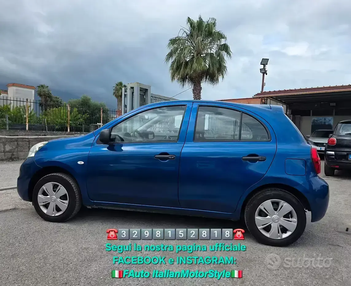 Usado Nissan Micra Acenta 80 HP (58 kW) 2014 Azul Citadino
