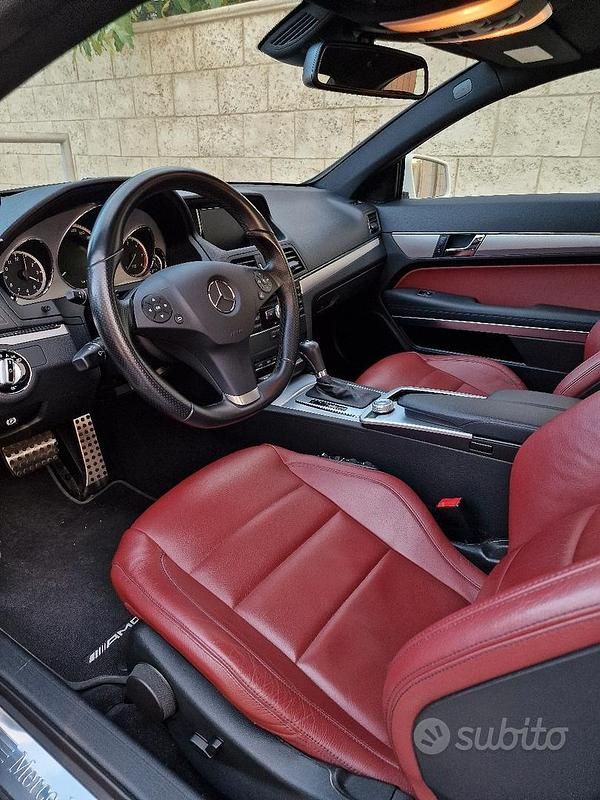 Usata Mercedes E350 2010 Bianco Coupé