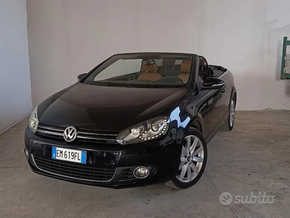 Usata VW Golf Cabriolet 105 CV (77 kW) 2012 Cabrio