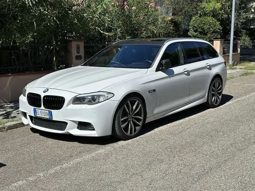 Usata BMW 525 M Sport 218 CV (160 kW) 2012 Bianco Berlina
