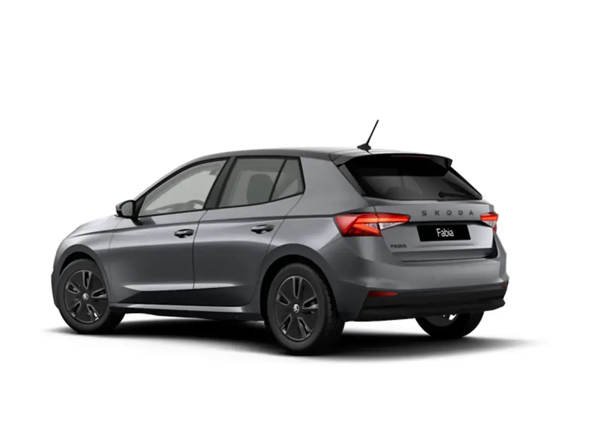 Nuova Skoda Fabia 116 CV (85 kW) 2026 Grigio graphite metallizzato nero tulipa Utilitaria