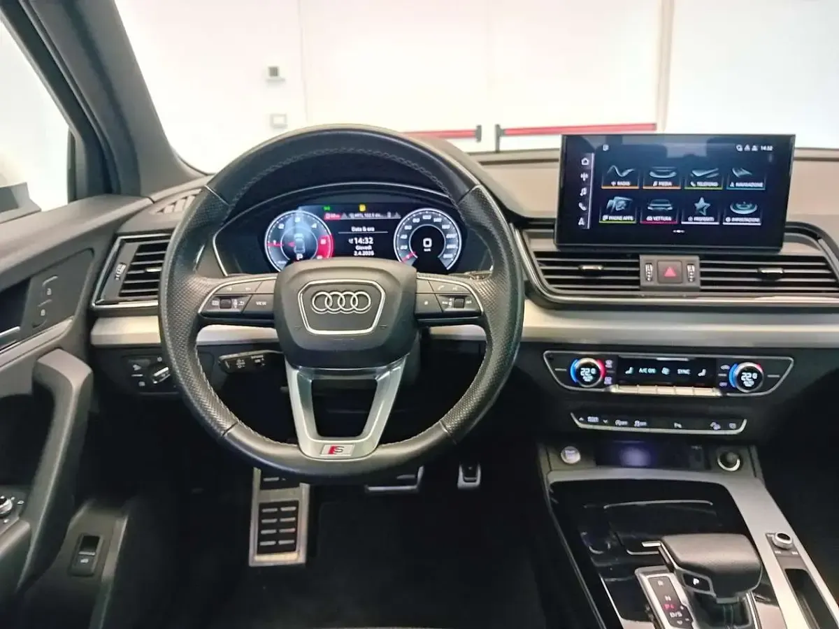 Usata Audi Q5 S-line plus 204 CV (150 kW) 2021 Bianco SUV