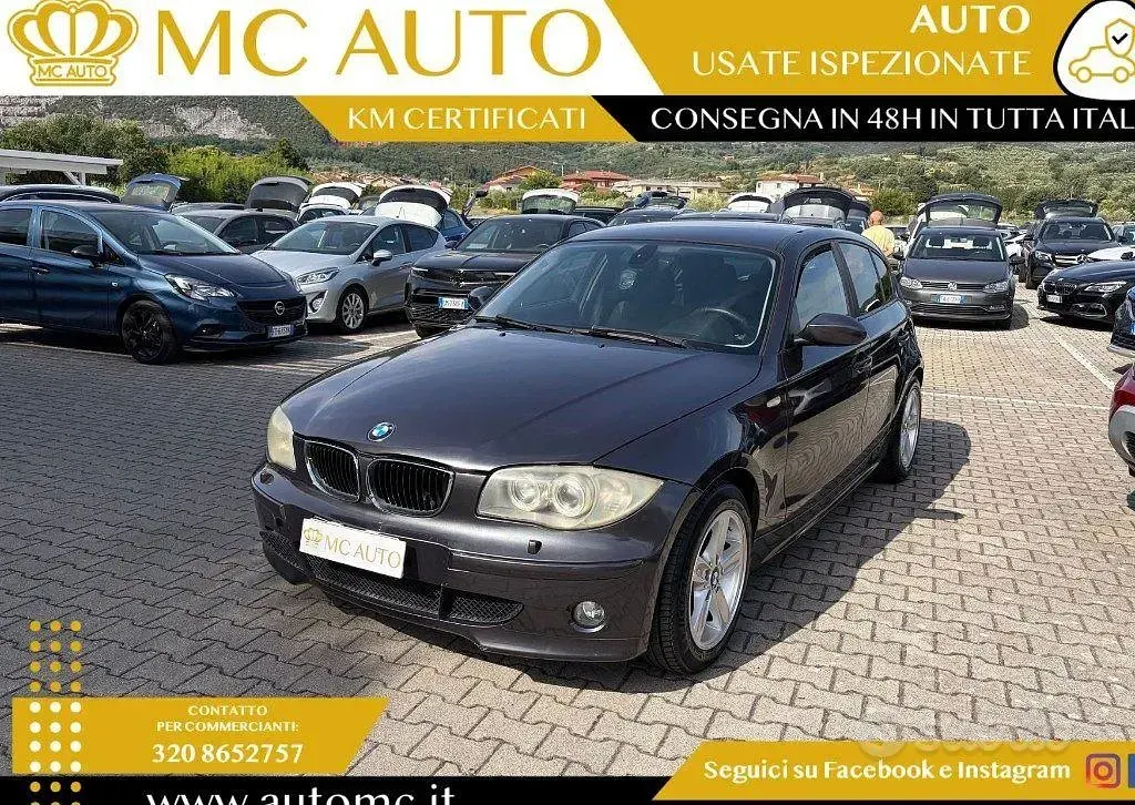 Usata BMW 118 122 CV (89 kW) 2006 Grigio Utilitaria