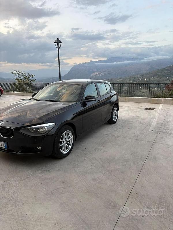 Usata BMW 118 2014 Nero Utilitaria