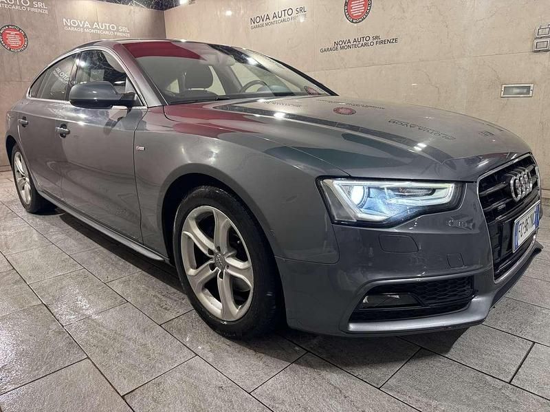 Usata Audi A5 Sportback S-Line 190 CV (139 kW) 2016 Grigio Utilitaria