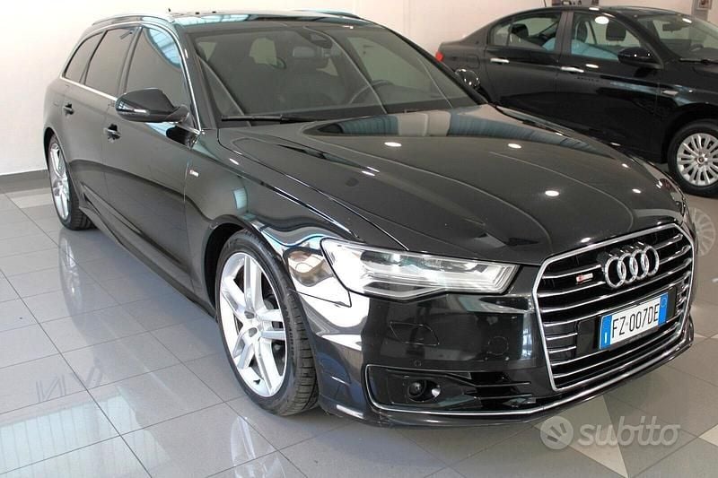 Usata Audi A6 S-Line 190 CV (139 kW) 2015 Nero Station wagon