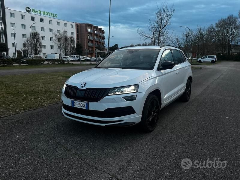 Usata Skoda Karoq SportLine 116 CV (85 kW) 2021 Bianco SUV