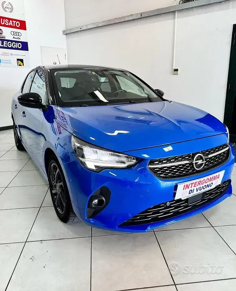 Usata Opel Corsa Edition 102 CV (75 kW) 2021 Bluazzurro Utilitaria