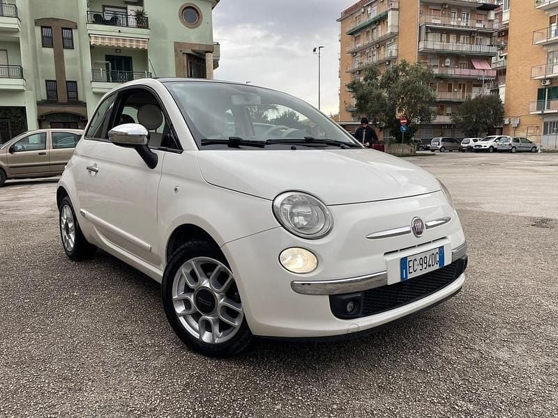 Usata Fiat 500 75 CV (55 kW) 2010 Bianco Berlina